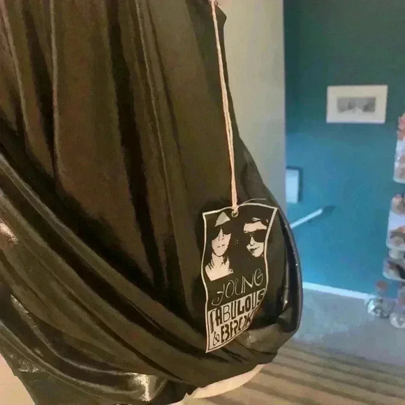 NWT gunmetal Young Fabulous Broke top - Picture 2 of 5